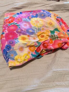 Little Sleepies Rainbow Blooms Crib Sheet